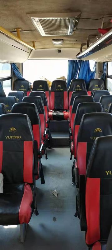 Le minibus utilisé à vendre l'autobus court de nouvelle année de sièges 19 à vendre près de moi a utilisé l'autobus ZK6729D Front Engine Coach de Yutong