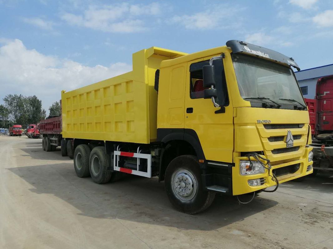 Camion à benne basculante utilisé du camion à benne basculante SINOTRUK HOWO 6x4 Tipper Trucks Sale au Ghana à vendre le camion à benne basculante utilisé bon marché
