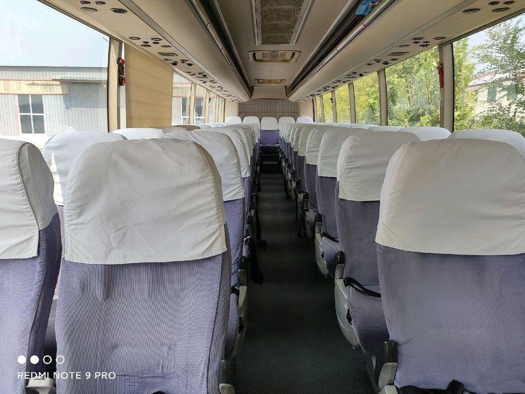 La suspension XMQ6126 de ressort lame de sièges de Kinglong 55 a utilisé l'entraîneur Bus For Sale de Passager de ville de navette