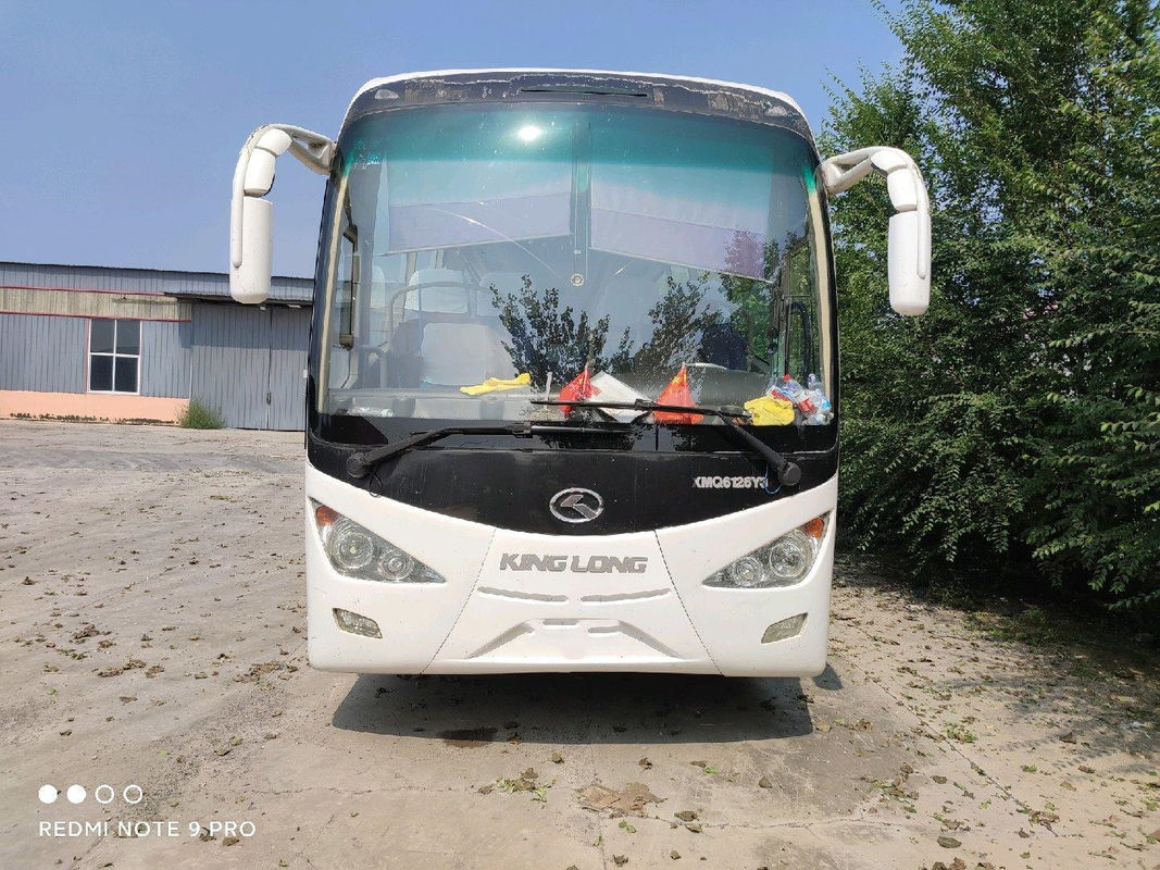 La suspension XMQ6126 de ressort lame de sièges de Kinglong 55 a utilisé l'entraîneur Bus For Sale de Passager de ville de navette