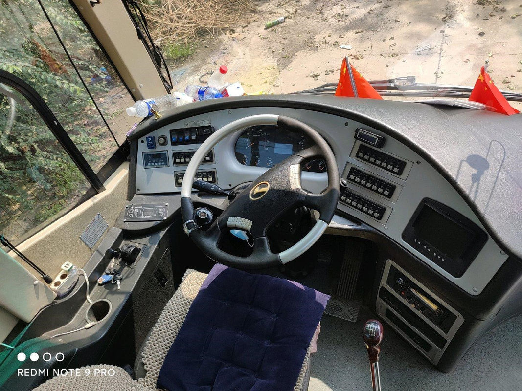 La suspension XMQ6126 de ressort lame de sièges de Kinglong 55 a utilisé l'entraîneur Bus For Sale de Passager de ville de navette