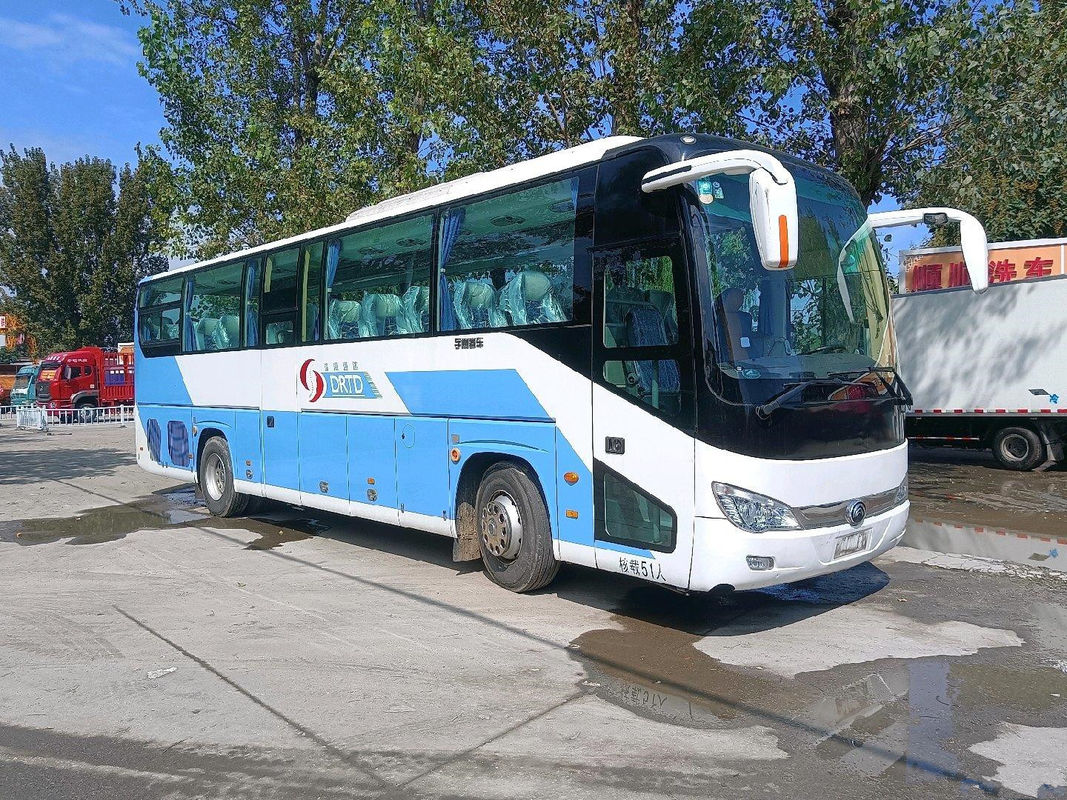 Les portes à deux battants Zk6119 de sièges de 2015 ans 51 ont utilisé des autobus de Yutong avec le nouveau kilomètrage de Seat 40000km