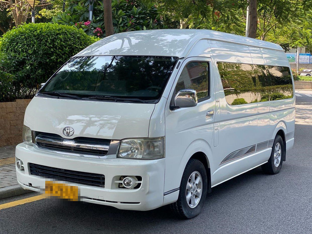 Le haut toit des sièges Toyota utilisée par essence Hiace de 2005 ans 13 a employé Mini Bus Automatic Transmission