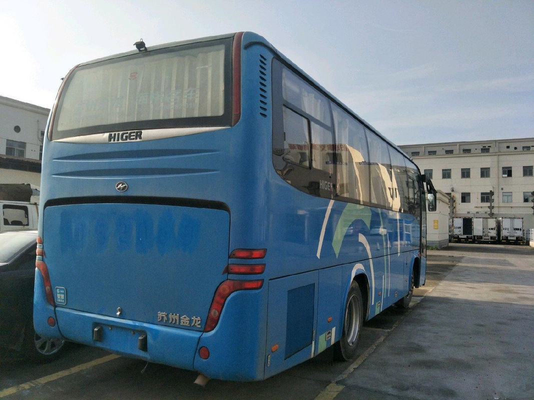 37 sièges 2014 ans ont utilisé le car KLQ6896 par autobus Bus LHD utilisé un plus haut orientant le moteur diesel aucun accident