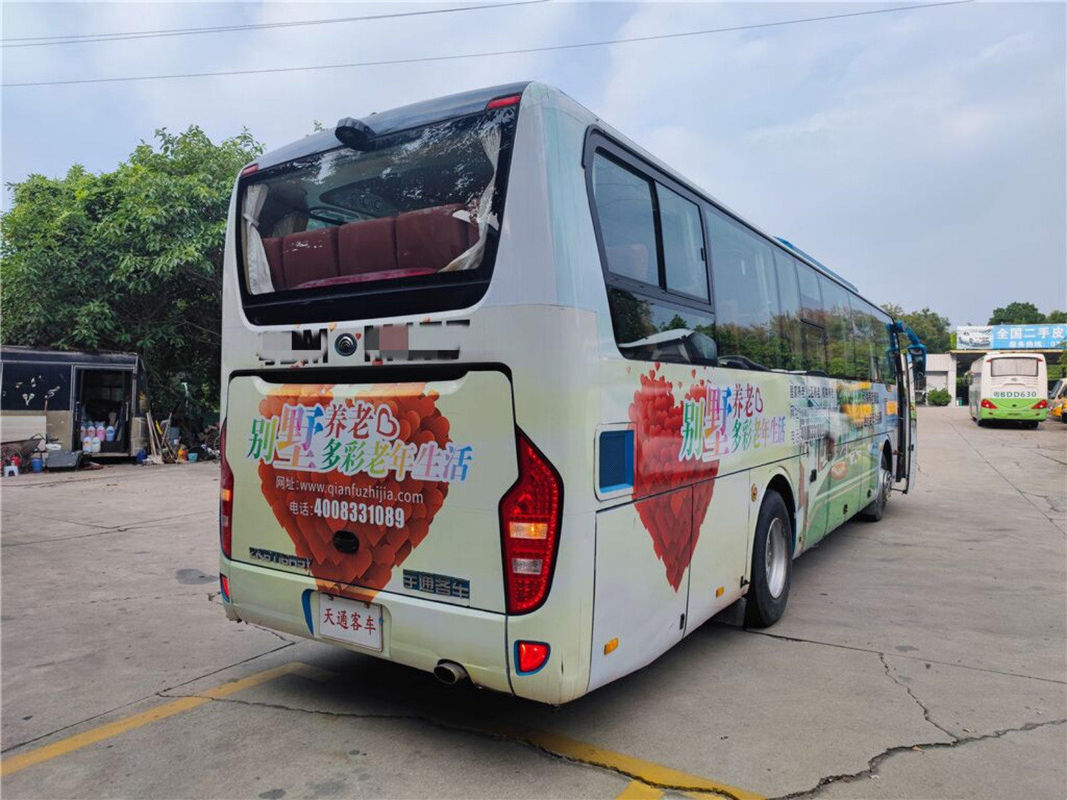 Doubles porte à deux battants du moteur 400kw de Weichai d'autobus de T-oyota utilisée Hiace de l'autobus 49 de Yutong des prix de Decker Bus Yutong Brand ZK6116 par sièges