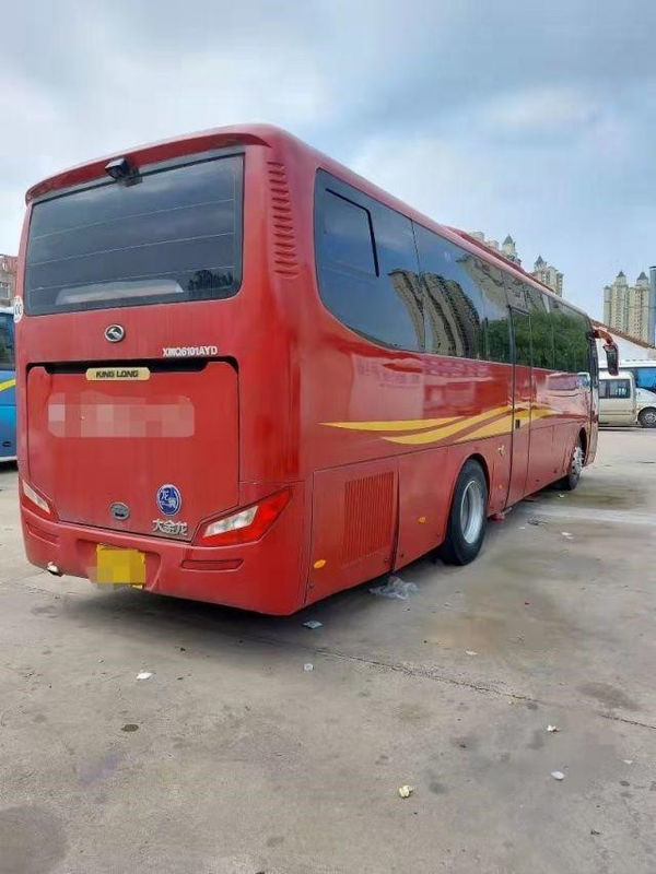 Autobus guidé Yuchai de l'autobus utilisé par Kinglong XMQ6101 6 châssis en acier d'autobus de ville de la boîte de vitesse 260hp 45 sièges