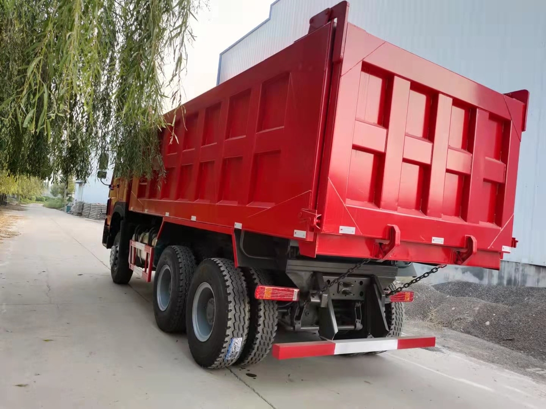 Euro utilisé II de camion de Hino d'occasion de Tipper Truck Engine WD615.47 de camion à benne basculante de Howo