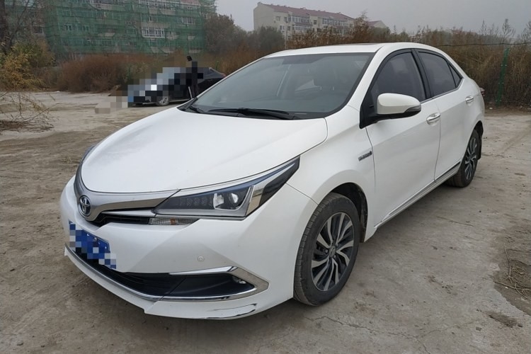 Voitures électriques à grande vitesse utilisées de voiture de Corolla avec la voiture blanche de berline de portes de la couleur 4 de sièges du pionnier 5 de Corolla 2021 1.2T S-CVT