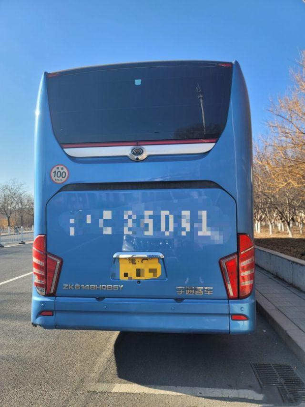 Doubles sièges arrière d'Axle Bus Used Yutong Bus ZK6148 56 2019 ans WP.10