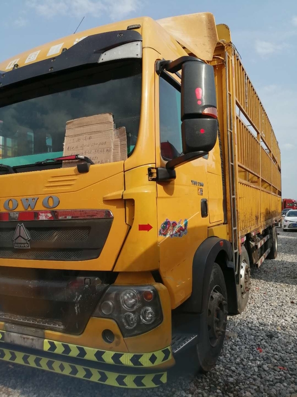 Camion léger utilisé par rangée simple d'occasion du camion à benne basculante de la cargaison 280HP 6*2 T5G