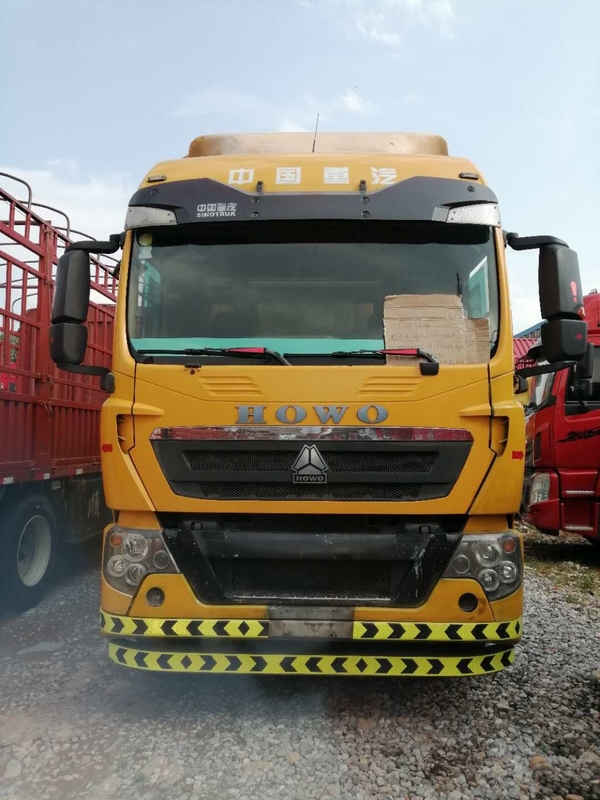 Camion léger utilisé par rangée simple d'occasion du camion à benne basculante de la cargaison 280HP 6*2 T5G