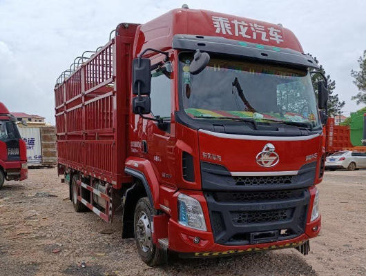 10 Ton Column Plate 26 pieds ont utilisé des camions de cargaison pour des affaires de transport en bon état