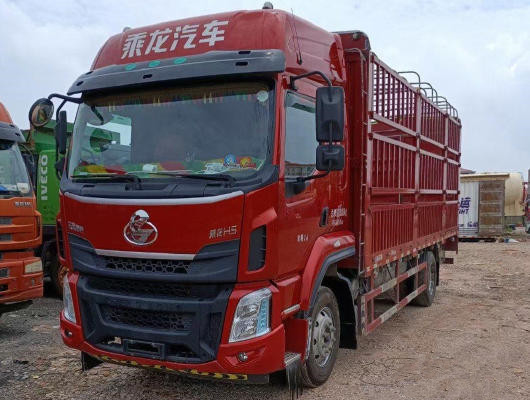 10 Ton Column Plate 26 pieds ont utilisé des camions de cargaison pour des affaires de transport en bon état