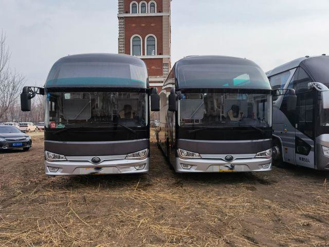 Le double autobus ZK6148 de plate-forme a utilisé le car 2019 de luxe d'autobus de Bus For Africa Rhd Yutong d'entraîneur 56seats