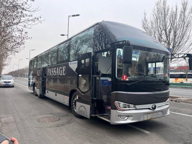 L'autobus de fond d'occasion de Yutong a utilisé l'entraîneur Bus que ZK6148 a utilisé l'autobus diesel du moteur 400hp de Weichai