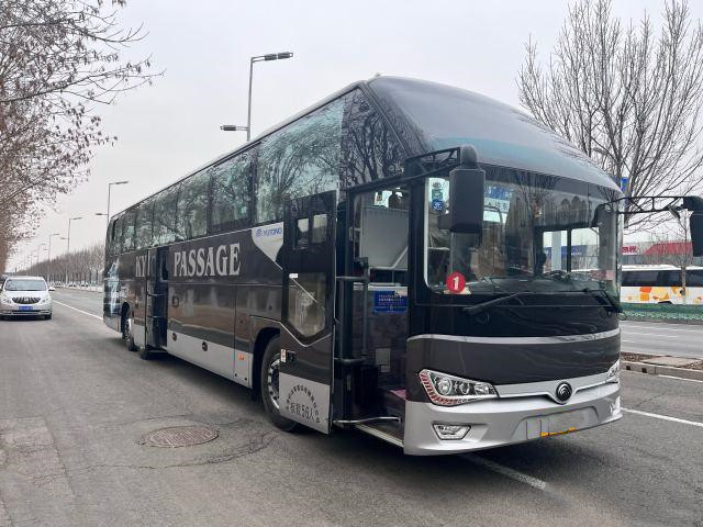 L'autobus de fond d'occasion de Yutong a utilisé l'entraîneur Bus que ZK6148 a utilisé l'autobus diesel du moteur 400hp de Weichai