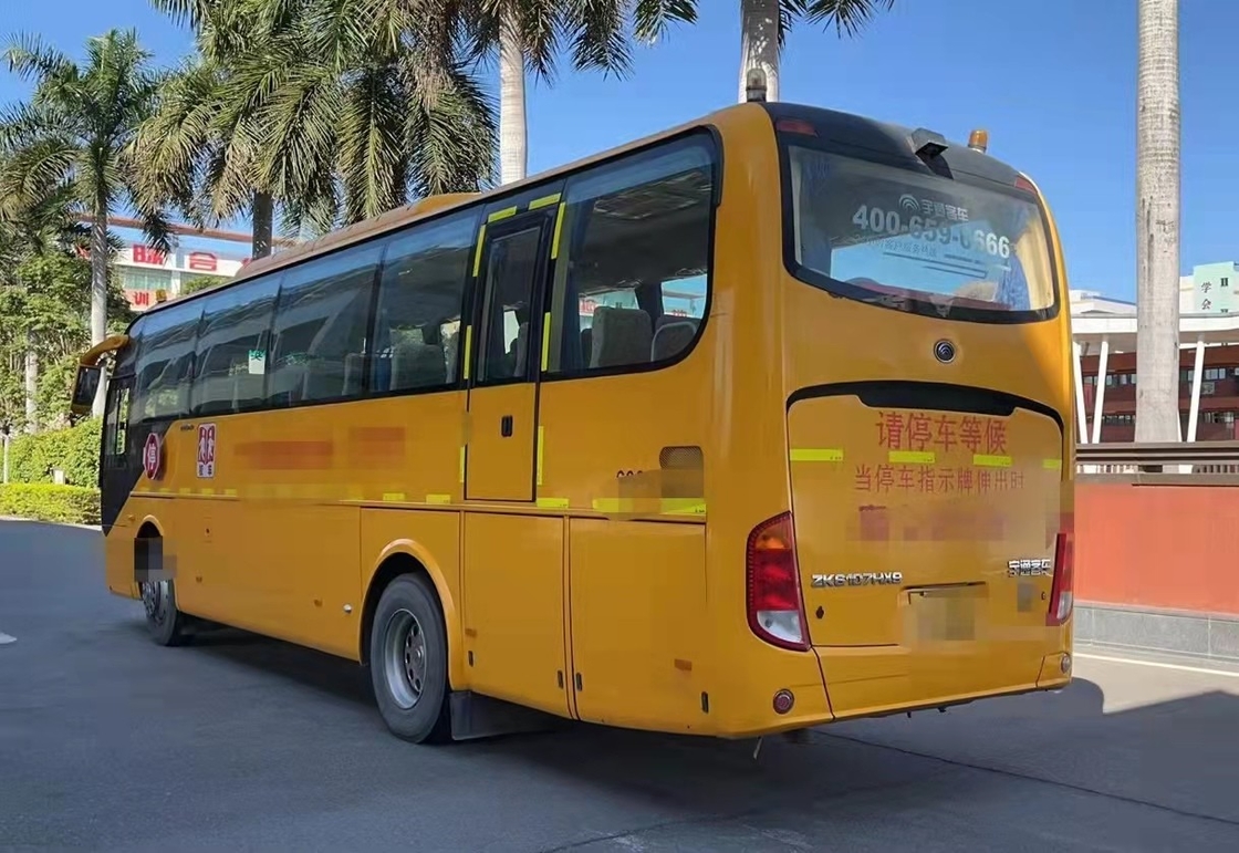 autobus utilisé Cummins Engine d'entraîneur pour l'autobus de yutong autobus de yutong de 2014 sièges de l'an ZK6107 60 à vendre