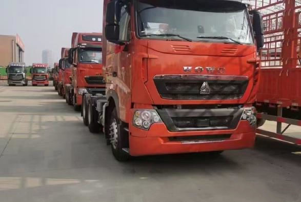 Moteur en V utilisé du camion 6*4 480hp T7H LHD/RHD de tracteur de HOWO euro