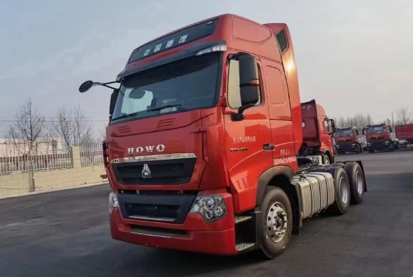 Moteur en V utilisé du camion 6*4 480hp T7H LHD/RHD de tracteur de HOWO euro