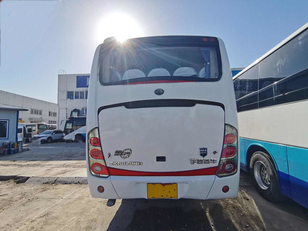 39 sièges ont utilisé l'entraîneur Buses que le moteur ZK6879 d'arrière de LHD a utilisé des autobus au Brésil Yutong