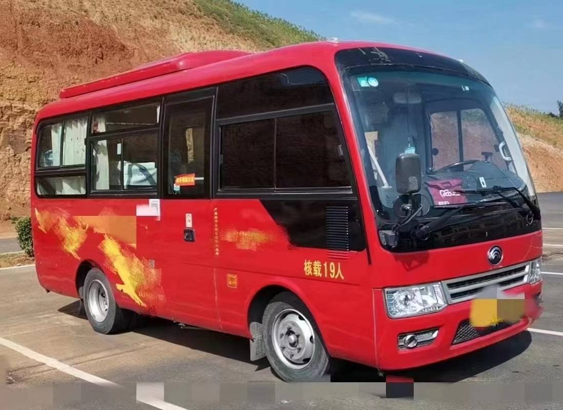 2017 axe du modèle ZK6609D Mini Bus Left Hand Drive Front Engine 2 d'autobus de Yutong utilisé par sièges de l'an 19