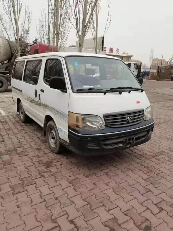 Main Mini Bus d'autobus de Hiace utilisée par essence de 12 sièges 2ème autobus de Toyota Hiace de 2008 ans