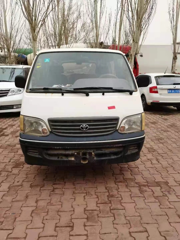 Main Mini Bus d'autobus de Hiace utilisée par essence de 12 sièges 2ème autobus de Toyota Hiace de 2008 ans