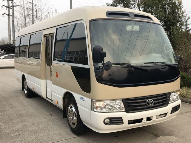 23 sièges autobus de caboteur de Toyota utilisé 2013 par ans ont employé la direction de main gauche d'essence de moteur de Mini With 3TR