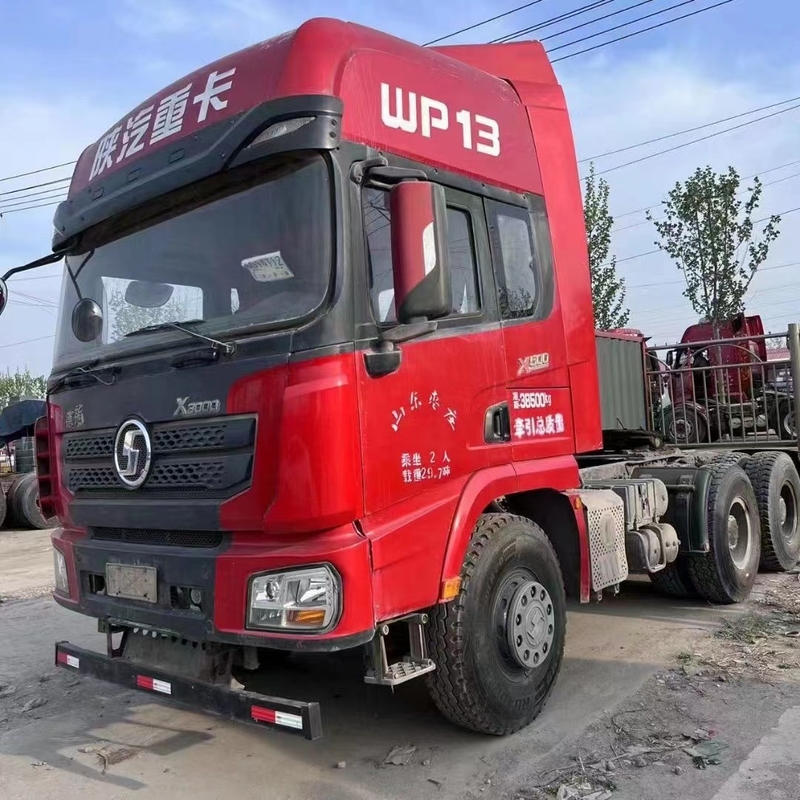 Le tracteur utilisé 420hp de camion de Shacman a utilisé la tête 6*4 50tons de tracteur à vendre le camion de tracteur