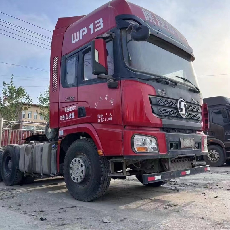 Le tracteur utilisé 420hp de camion de Shacman a utilisé la tête 6*4 50tons de tracteur à vendre le camion de tracteur