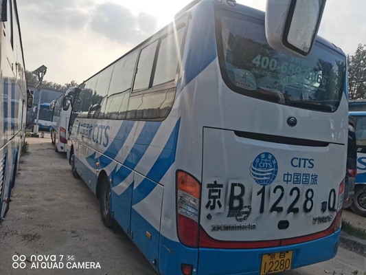 Autobus ZK6858 mini RHD de Yutong utilisé 35 par sièges orientant les moteurs diesel pour le transport