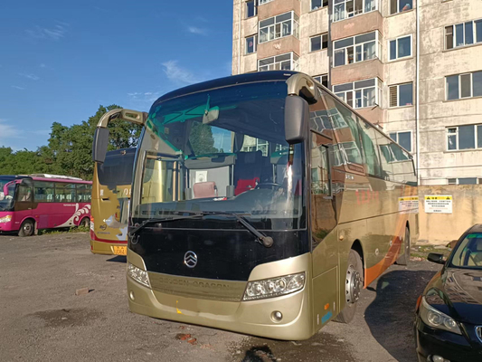 Autobus d'or 2017 de Seater du dragon 49 d'entraîneurs marque de la Chine de deux portes