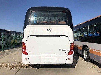 Autobus de banlieusard de moteur d'arrière d'entraînement de Mini Bus Huang Right Hand de 34 sièges