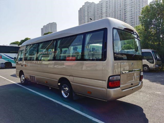 Autobus Mini Bus Toyota Brand japonais 29seats 2TR de caboteur utilisé par commande de main gauche