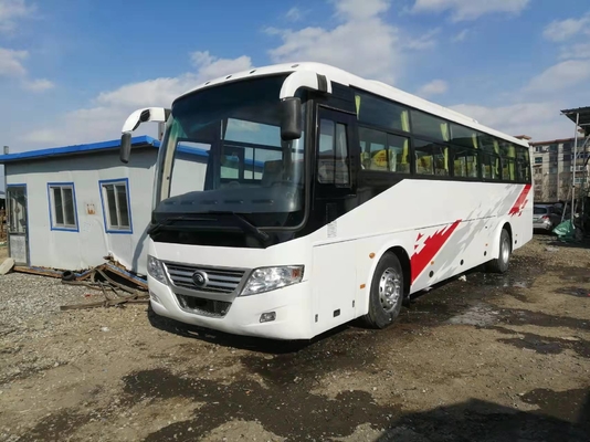 Modèle Zk 6112d 53seats d'entraîneur de Yutong Front Engine Bus Left Steering de deux portes