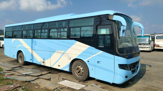 Autobus Yutong Zk6112d Front Engine 60seats LHD de passager/basse fenêtre de Silding kilomètre de RHD