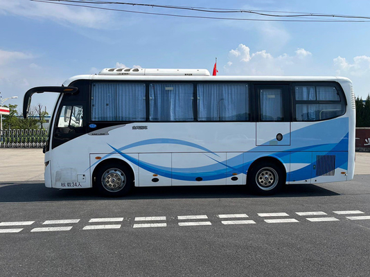 34 sièges 2018 direction de Bus Kinglong XMQ6802 LHD d'entraîneur utilisée par an pour le transport