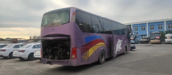 2012 entraîneur utilisé de l'an 53 par sièges Bus Yutong ZK6129HD avec la porte à deux battants de moteur diesel de Cummins