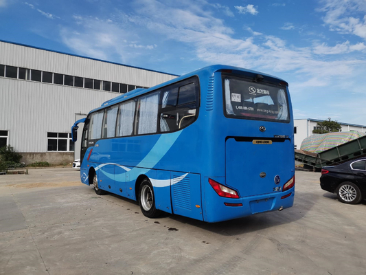 XMQ6802 a utilisé l'autobus Kinglong a laissé à l'entraîneur de direction 35seats la suspension électrique d'airbag de YC4G 147kw