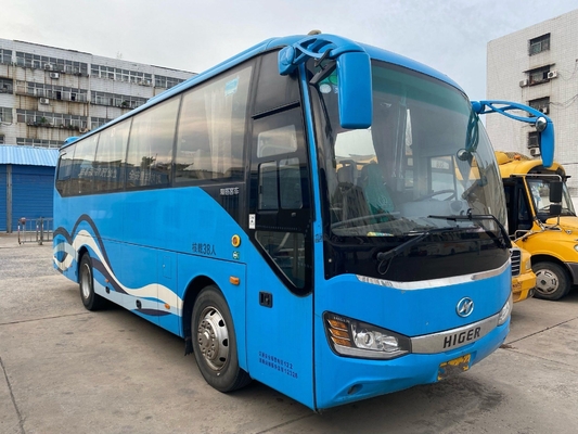 Un plus haut autobus dans occasion diesel de norme d'émission de la Tanzanie Weichai 245hp 38seats euro