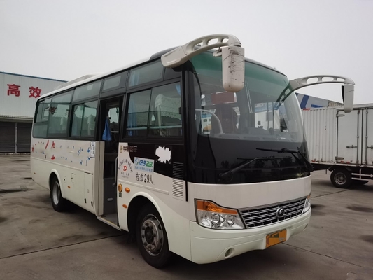 29 sièges Front Engine Used Coach Bus Zk6752d Weichai 140kw Mini Transportation