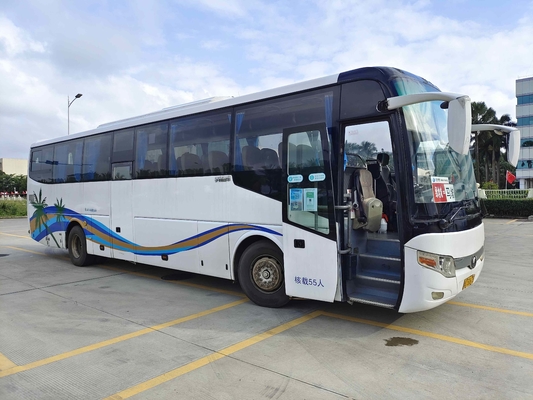 2015 ans 55 Seater ont employé la porte à deux battants de moteur diesel de l'autobus Zk6122 LHD de Yutong