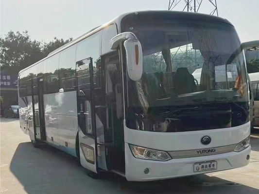 l'autobus utilisé Yutong 55seater de transit a employé la suspension d'airbag de portes à deux battants de l'autobus ZK6125 de rv