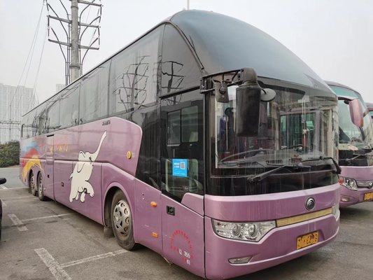 L'axe diesel utilisé 61seats de double de Yutong Zk6147 d'entraîneurs a laissé le moteur de direction de Weichai