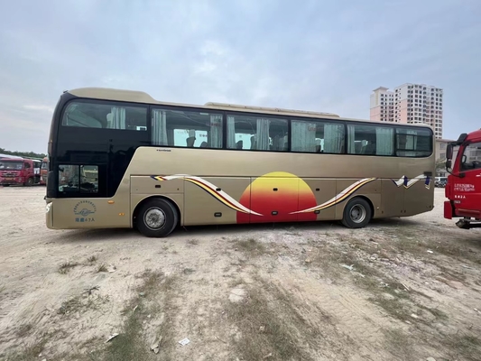 Portes à deux battants de luxe utilisées de suspension d'airbag de l'autobus 47seats Yutong Zk6126 d'autobus de transit