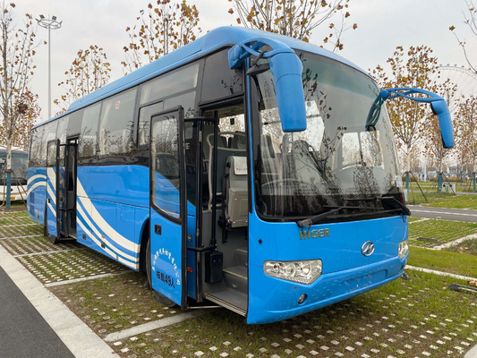 Disposition utilisée 49 de l'autobus 2+2 d'église - l'autobus de 51 Seater avec les sièges en cuir à C.A. donnent des leçons particulières à Buses