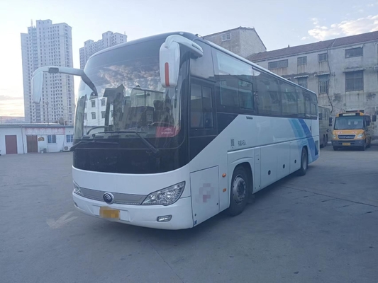 Le bagage a utilisé l'autobus de luxe 48 des sièges ZK6119 Yutong avec les entraîneurs moyens de moteur d'arrière de porte