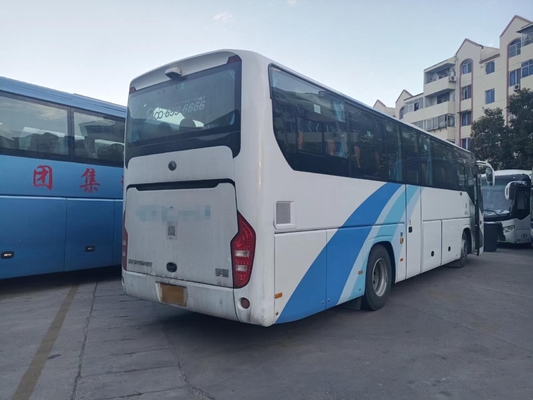 Le bagage a utilisé l'autobus de luxe 48 des sièges ZK6119 Yutong avec les entraîneurs moyens de moteur d'arrière de porte