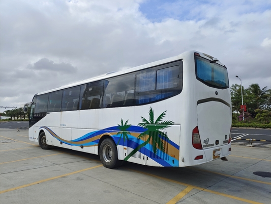 La 2ème main de 55 sièges transporte l'autobus de transport de marque de Yutong pour les cars arrière diesel de moteur de l'Afrique