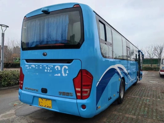 Portes utilisées du moteur deux de Bus Double Glass Yutong Zk6115 60seats Yuchai d'entraîneur avec l'état d'air